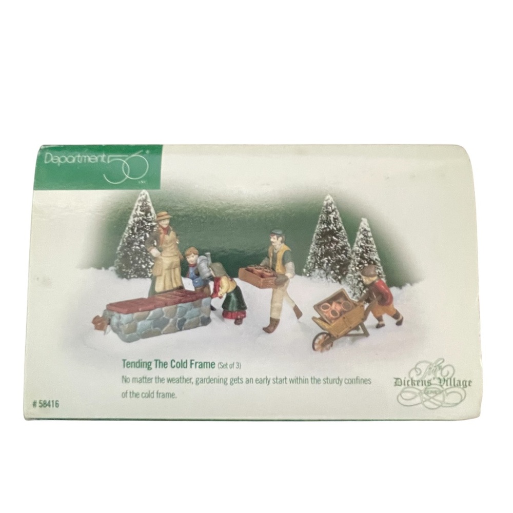 Dept 56 Dickens Village The Heritage Collection “Tending the Cold Frame”… - Picture 2 of 14